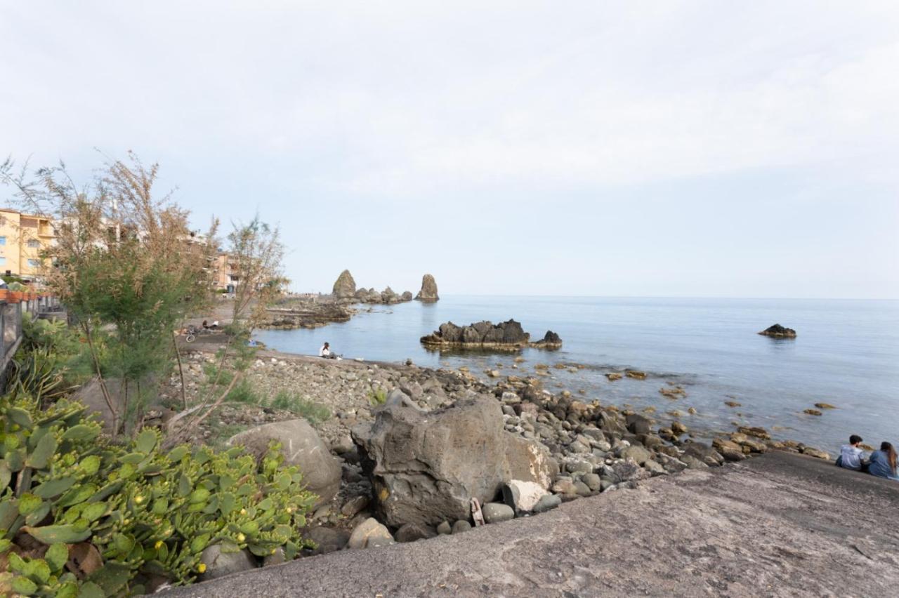 Aci Castello Seaview Apartment With Parking Kültér fotó